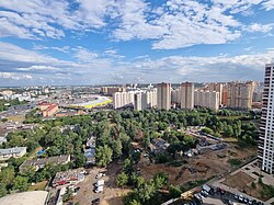 Вид на город Котельники (2021)